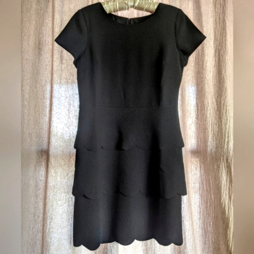 Loft New City Scallop Dress, 4/6